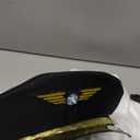 Airline Pilot Costume for Kids Airline Captain Uniform for Halloween Career Day Dress Up Birthday Gifts (5-6 Years)