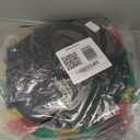 Hoteam Black History Month Wreath for Front Door Black History Month Door Wreaths Four Colors Decorations African American Christmas Kwanzaa Decorations for Indoor Outdoor Home Porch Decoration