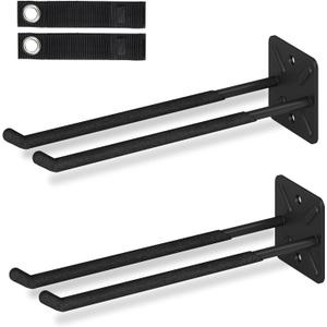 Garage Hooks, Heavy Duty Garage Hook, 12.4 Inch Wall Mount Hangers, Max Load 200 lbs Garage Storage Utility Hooks for Ladders, Chairs, Car Tires, Strollers, Garden Tools, Perfect man's day gifts