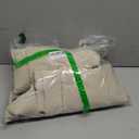 Joydeco Blackout Curtains 84 Inch Length 2 Panels Set, Thermal Insulated Long Drapes 2 Burg, Room Darkening Grommet Drapes for Living Room Bedroom Window (Light Beige)