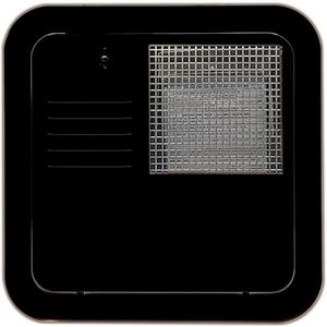Suburban Direct Fit Flush Mount Water Heater Replacement Access Door, Black Exterior Access Door, Use with Suburban 10 and 12 Gallon tank water heaters (6259AEB) (10 or 12 Gallon Tank Door)