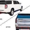 APA Replacement for Rear Trailer Hitch Cover 2021 2022 2023 Tahoe Suburban Yukon Yukon Denali Yukon XL Yukon XL Denali with Mounting Clips Included 85139540 84340919 GM1129130