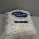 MooMee Striped Duvet Cover Set 100% Washed Cotton Linen Like Textured Breathable Durable Soft Comfy (White Orange Wide Stripes, King 104"x90")