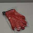 KITCHEN PERFECTION Silicone Smoker Oven Gloves - Extreme Heat Resistant BBQ Gloves - Handle Hot Food Right on Your Smoker Grill Fryer Pit | Waterproof Oven Mitts | Superior Value Set + 3 Bonuses (One Size Fits Most, Royal Red)