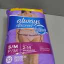 Always Discreet Adult Diapers for Women, Incontinence Underwear, Postpartum Essentials, Disposable Briefs, Max Absorbency, Bladder Leak Protection, Small/Medium, 32ct