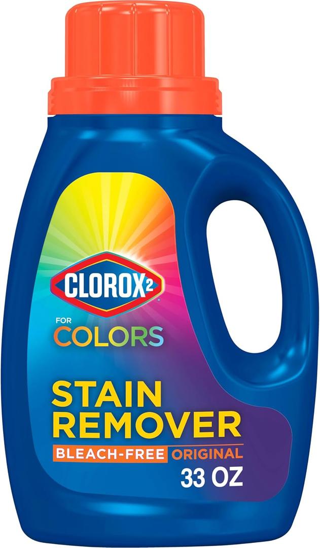 Clorox 2 for Colors Stain Remover and Laundry Additive, Original, 33 Fluid Ounces