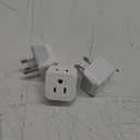 Ceptics Turkey, Egypt, Iceland Travel Adapter Plug - Type C - Europe - 2 In 1 - Light Weight - Perfect for Cell Phones, Chargers, Cameras and More