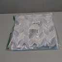 Tilingview 10 Pcs Vinyl Leaf Peel and Stick Tile for Kitchen Backsplash, Premium Self-Adhesive Tiles Plastic Wall Stickers Art Mosaics (Blue Gray) (12"x12"x0.04")