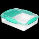 System Lunch to Go, Polypropylene, 3 Compartments, 0.97 LT, Assorted