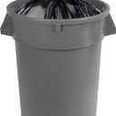 Amazon Basics Multipurpose Drawstring Trash Bags, 30 Gallon Capacity, Tear Resistant, 50 Count (Previously Solimo)