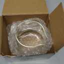 Mini Size Glass Teapot Tea Kettle-with Stainless Steel Removable Infuser for Blooming Tea & Loose Leaf Tea, Microwave & Stovetop Safe, 550ML/19.3oz (S-550)