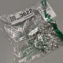 2 Yard Rhinestone Chain Trim Diamond Applique Embellishment for Wedding Party Decoration & Bridal Costume Embellishment Clothing Accessories (Silver)