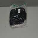 Women's Summer Short Sleeve Crochet Shrug Tie Front Open Knit Cropped Cardigan Lightweight Bolero Sweater Cover Up (Medium, Black)