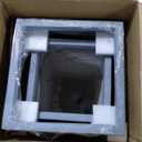 Kante Lightweight Concrete Tall Modern Square Outdoor Planter Set, 28 Inch and 24 Inch Tall, Timber Ridge (11"x11"x24" and 14"x14"x28")