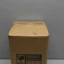 Glass Hurricane Candle Holder, Set of 3 Large Clear Hexagon Lanterns Pillar Candle Lantern with Gold Metal Frame Wedding Centerpiece Table Decor Home Decorations