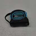 DURATECH 25FT Auto-Lock Tape Measure, Easy Read Magnetic Measuring Tape with Fractions 1/ 8″, Double Sided Measurement Tape with Minimum Scale 1/ 32″, Magnetic Hook, and Rubber Protective Casing