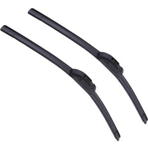 22" and 21" Windshield Wipers Blades (Pack Of 2),OEM Quality Premium All-Seasons Wiper blades,Stable and Quiet Armor wiper blades (21" + 22")
