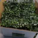 Bybeton Artificial Grass Wall Panels,10"x 10" (12pc) UV-Anti Boxwood Panels Greenery Wall Backdrop for Indoor Outdoor Privacy Protected and Garden, Balcony,Privacy Fence Screen Décor