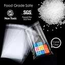 3 x Cellophane Bags 2x3 Inches Clear Self Adhesive Cellophane Bags Adhesive Resealable Plastic Poly Cellophane Treat Bag for Earrings Candy Jewelry Gifts Decorative Favor