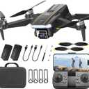 CHUBORY A68 Pro FPV Drone with Camera for Adults & Beginners 2K HD Brushless Motor Quadcopter Featuring Auto Hover Headless Mode 3D Flips Smart Trajectory Flight Technology Black