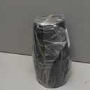 10 Pack Plastic Plant Pots with Drainage Holes and Tray, 6 inch Thickened Indoor Planters Seedlings Nursery Pots for Flowers, African Violet, Succulent and All House Plants, Black