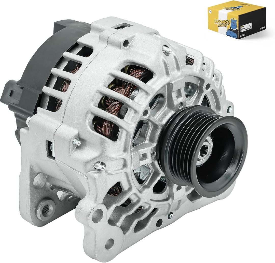 Alternator RE529377 AT476305 for John Deere Farm Tractor for Models 5225, 5325, 5425, 5525, 5065M, 5075M and Abo0435