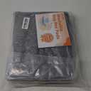 LOOBANI Washable Pee Pad for Dogs, 2 Packs Non-Slip Puppy Training Pads, Fast Absorbent Pet Whelping Pads, Puppy Playpen Mat for Incontinence, Housebreak, Crate, 48x60in, Gray