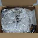 Egg Poacher Pan, Poached Egg Pan Stainless Steel Egg Pan with 4 Cups Egg Cooker Poached Egg Maker for Kitchen (without coating)