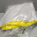 Amearea Premium Soft Fluffy Rug 4x5.3 Feet, Fuzzy Area Rugs for Bedroom, Shag Carpet for Living Room Nursery Kids Room Decor, Comfortable Indoor Furry Dorm Carpets, Yellow