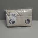 NICETOWN Semi Sheer Linen Curtains 54 inch Long for Bedroom, Decorative Flax Linen Blend Drapes Privacy with Light Filtering for Kitchen/Cafe/Bathroom, Natural, W52 x L54, 2 Panels