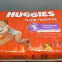 Huggies Size 5 Diapers, Little Movers Baby Diapers, Size 5 (27+ lbs), 132 Count (2 Packs of 66)