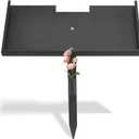 Dog Grave Marker Stand, Grave Marker Stand, Temporary Grave Markers, Pet Tombstone with Flower Arrangement Slot for Flowers, Dog Memorial Grave Markers Pet Memorial