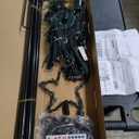 Christmas Cone Tree 123", Water-Resistant PVC and Metal, Star-Topped, Indoor/Outdoor Holiday Decoration