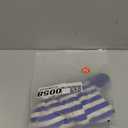 Dog Striped Recovery Suit, Puppy After Surgery Onesie for Female Male Dogs, Dogs Cats Long Sleeve Pajamas Bodysuit, Surgery Abdominal Wound Bandages Clothes, Dog Pant for Shedding Skin Disease (Large, Blue)