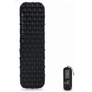 Naturehike Sleeping Mat slightly 6,5 cm Thick, Single Sleeping Mats, Inflatable Air Cushion Outdoor Compact and Moisture Proof for Hiking, Backpacking, Camping (Black)