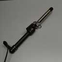 HOT Tools 24K Gold Professional 1" Extended Barrel Curling Iron with Clamp for Bouncy Curls, Faster Styling, Less Damage & Long-Lasting Results