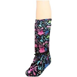 Leg Cast Covers - Black Cast Covers,Cast Sock Over Cast, Cast Sock Cast Cover Below The Knee Leg Cast Sleeve for Foot Leg Protector Men Women ((Hip-hop Style, L)