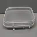 Unique Bargains Plastic Waterproof Clear Zipper Travel Toiletry Makeup Bag.