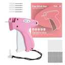 Trustonix - Tagging Gun for Clothing | Fine Stitch Mini Stitch Gun | Quick Clothing Fixer | Sewing Quilting Hemming Tool | Portable Stitch Tool | 5 Needles | 1000 Black & 1000 White Micro Fasteners