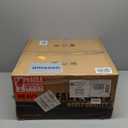 CLAIRDAI 42''Dimmable Fandelier Crystal Chandelier Ceiling Fan Retractable Ceiling Fan with Lights and Remote 6 Speed, 3 Light Change Retractable Blade Chandelier Ceiling Fan for Bedroom (9125-Black)