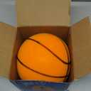 Silent Basketball Indoor Training Foam Ball - Airless Soundless Basketball for Quiet Dribbling & Hoop Games - Multiple (Size 3)