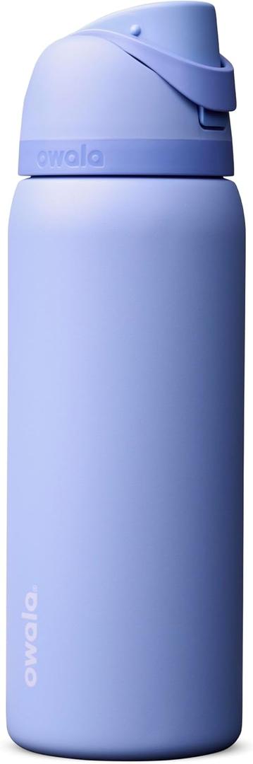 Owala FreeSip Insulated Stainless Steel Water Bottle with Straw, BPA-Free Sports Water Bottle, Great for Travel, 32 Oz, Out of the Blue