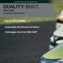 QUALITY-BUILT Rear Semi-Metallic Brake Pads, Premium 1001-0706M, Compatible with 1996-1997 Volkswagen EuroVan