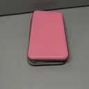 CD Case, DVD Case Holder 96 Capacity Hard Plastic CD DVD Disc Cases Storage Binder Wallet for Car Home Office Travel (Light Pink)