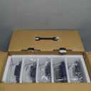 10-Pack Glass Food Storage Containers with Tempered Lids  Borosilicate, Airtight, Oven-Safe (-4F~950F), BPA-Free, 4.4 & 1.6 Cup, Leak-Proof, Dishwasher Safe (Blue)