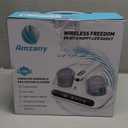 Mattress Vacuum Cleaner - 5-in-1 Cordless Bed Vacuum Cleaner, Powered by Ultrasonic Technology, 16Kpa Strong Suction,Low Noise,Suitable for Dust, Pet Hair, Etc - Grey 