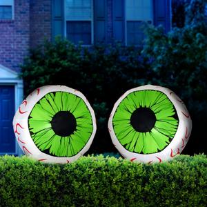 Joiedomi 2 Packs Halloween Inflatables Large Set of Eyes Decoration Blow Ups Green Eyes for Yard 3 Ft Inflatable Halloween Decor Outdoor with LEDs Party Supplies Blow up Decoration for Indoor, Outdoor Joiedomi 2 Packs Halloween Inflatables Large Set of Eyes Decoration Blow Ups Green Eyes for Yard 3 Ft Inflatable Halloween Decor Outdoor with LEDs Party Supplies Blow up Decoration for Indoor, Outdoor