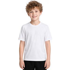 Toddler Boys Swim Shirts Rash Guard Kids UPF 50+ Quick Dry, 6M-15Y (White, XL)