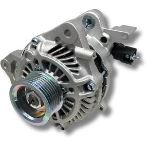 11176N New Alternator Compatible with 20062011 Honda Civic 1.8L L4, 80A 12V, 7Groove Pulley, Replace# 11176, 31100RNAA01, 31100RNAA01RM, 31100RNAA012M2, AHGA67, A002TC1391, SB347