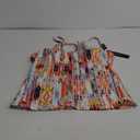 La Blanca Womens High Neck Keyhole Tankini Swimsuit Top (16, Multi//Desert Dream)